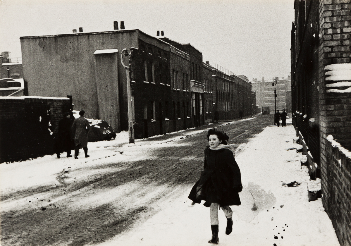 ROGER MAYNE (1929-2014) Snow in Bethnal Green, London.